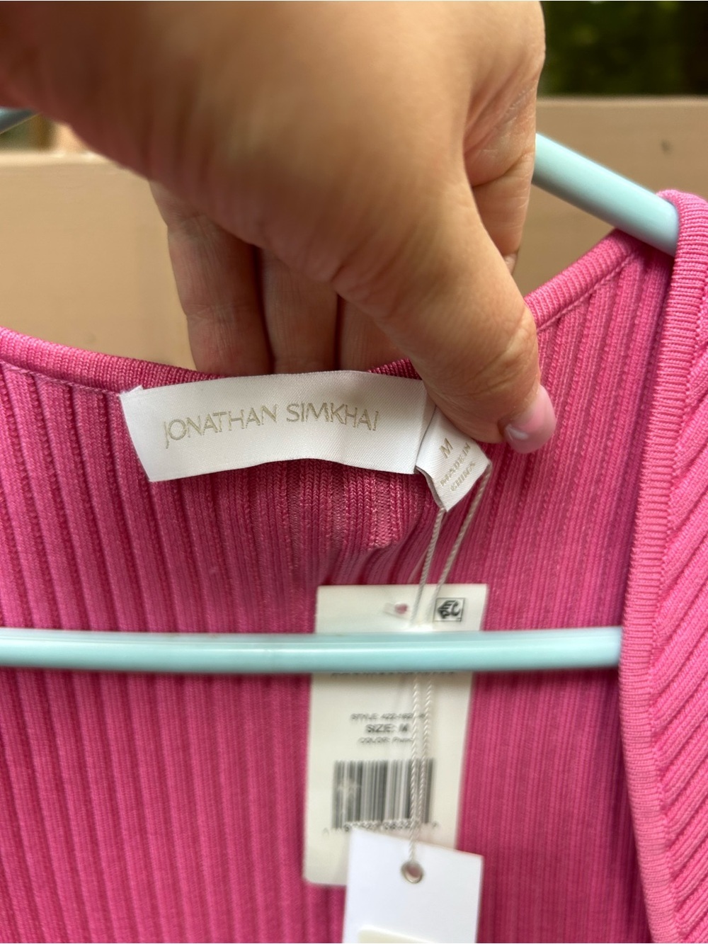 SIMKHAI Dylan Mini Dress, Pink - Picture 7 of 10